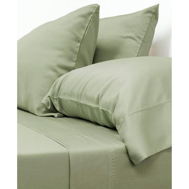 Queen 100% Viscose from Bamboo Classic Sheet Set Sage - Cariloha