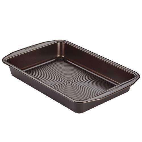 Circulon 46010 Nonstick Bakeware Nonstick Baking Pan / Nonstick Cake Pan, Rectangle - 9 Inch x 13 Inch, Brown