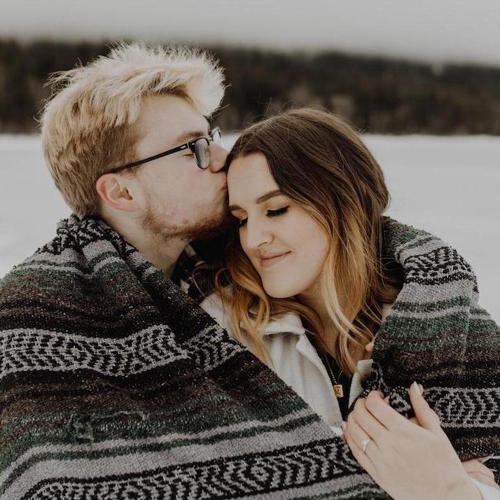 Our engagement photos by Maddy Hedman taken at Lake Wenatchee <3