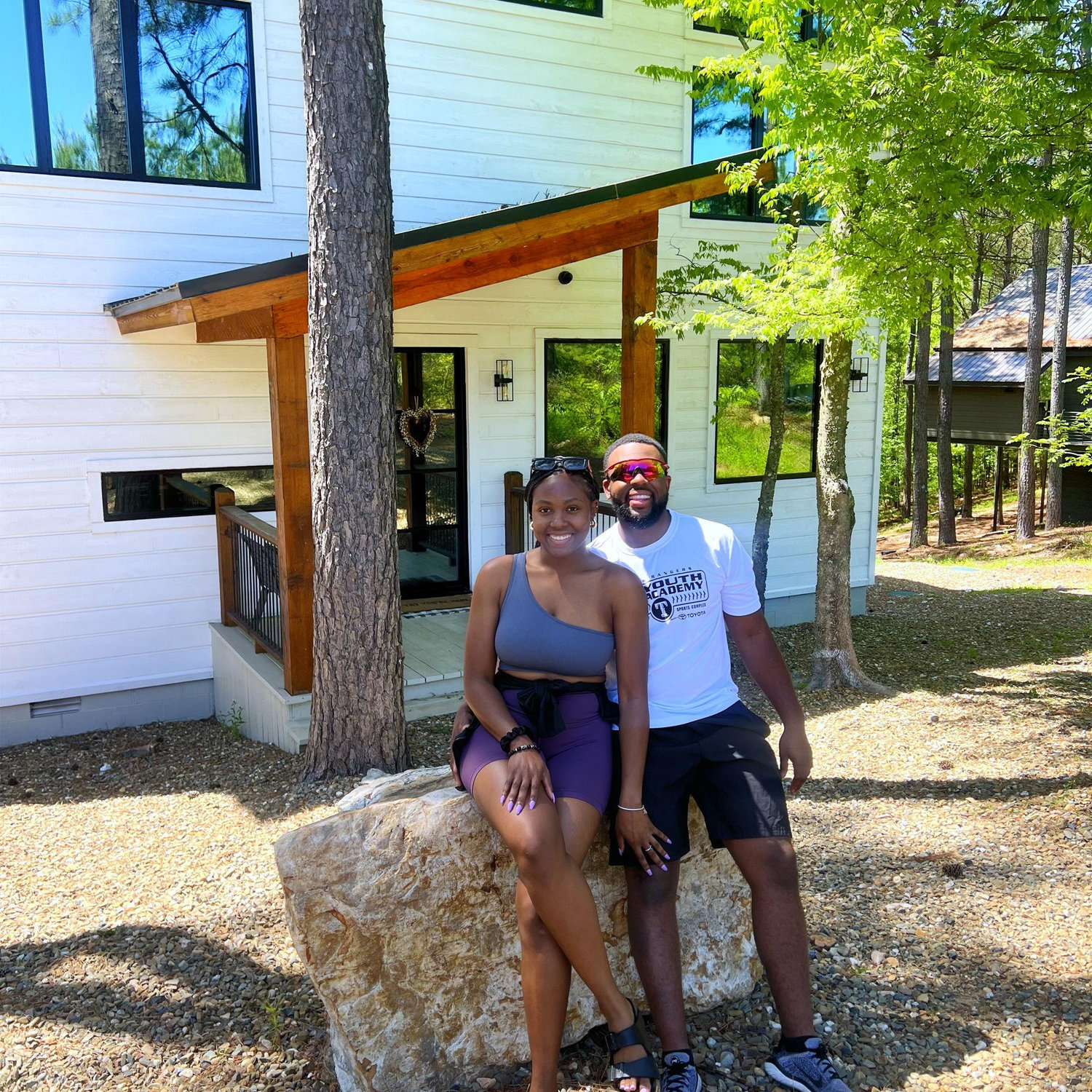 Arin's Bday in Broken Bow, OK.