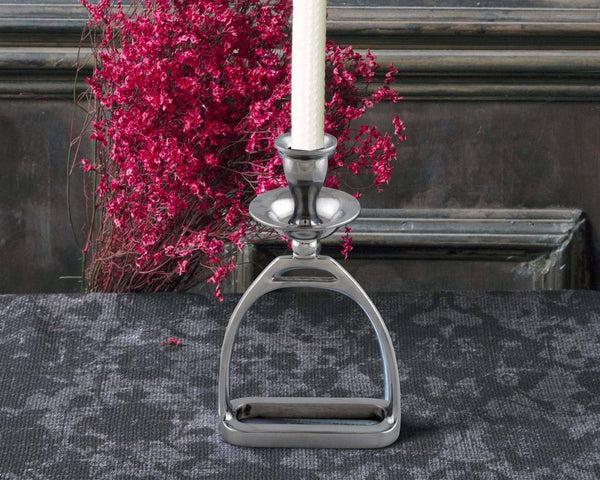 Equestrian Stirrup Candlesticks