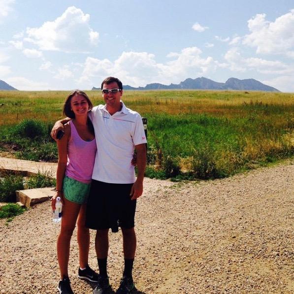 It all started with that spontaneous trip to Denver. (Also, our first picture together!)