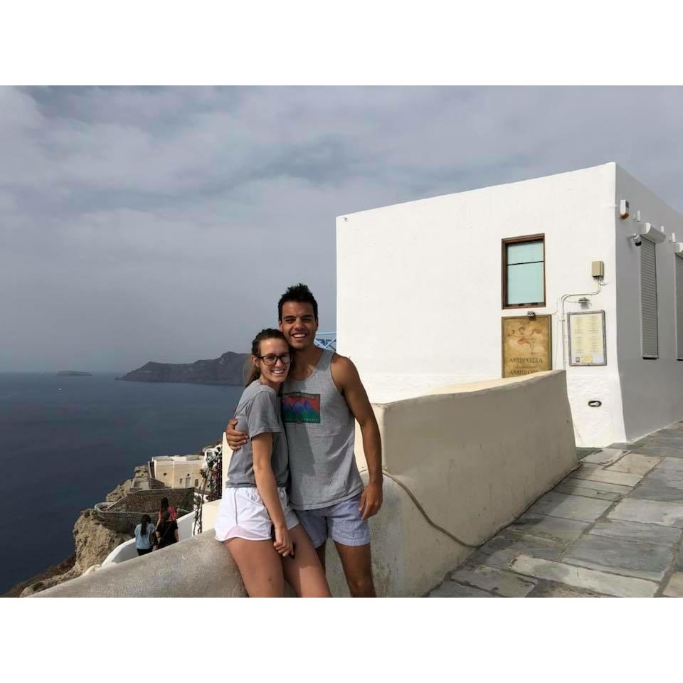 Then we flew to Santorini. Our favorite place I've ever been (other than Capri).