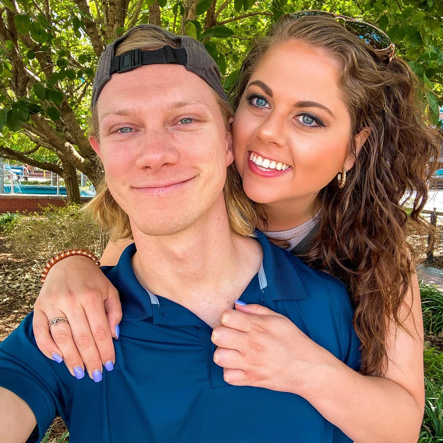 October 3, 2021 
Our first photo together!