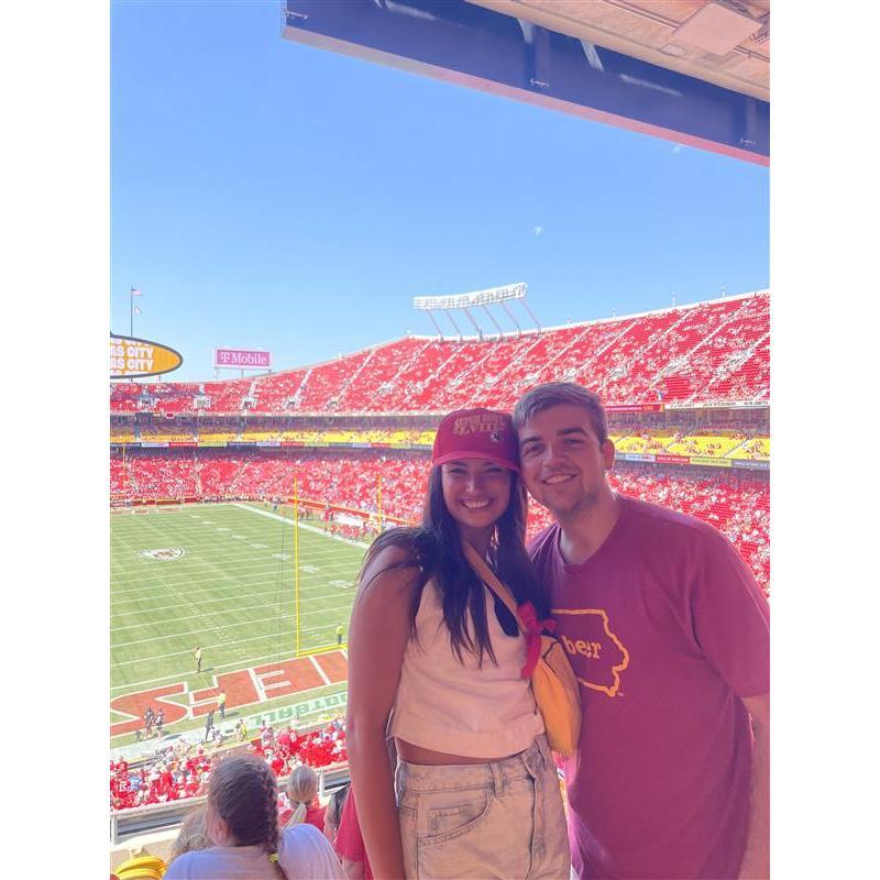 Ben and Sydney moved to Kansas City together in 2023 following graduation