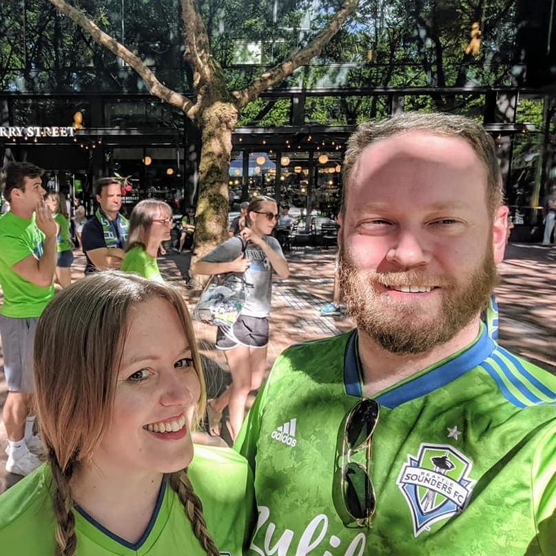 Survived a Sounders' match when it was 90F out! August 2019