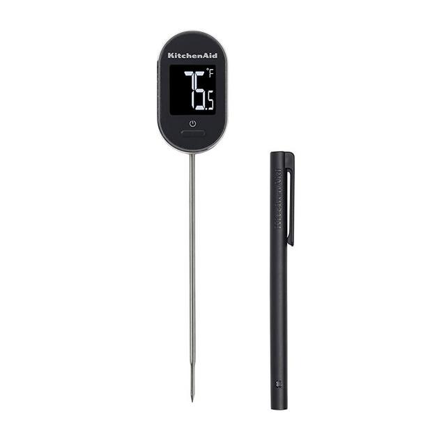 KitchenAid KQ904 Digital Instant Read Thermometer, TEMPERATURE RANGE: -40°F to 482°F, Black