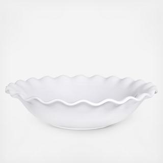 Pure White Round Serving Bowl