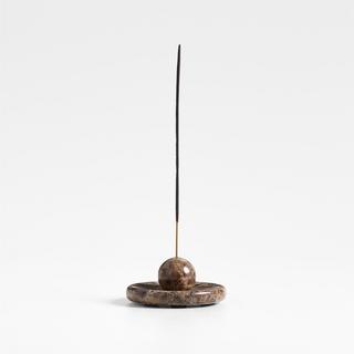Marble Round Sphere Incense Holder