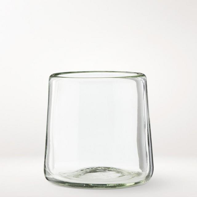 Recycled Glass Tumblers, Set of 4, Clear