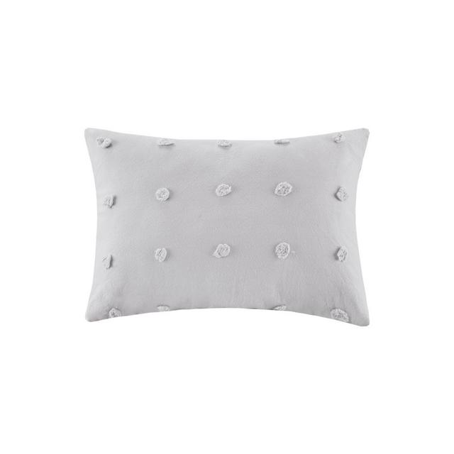 Urban Habitat Brooklyn Oblong Throw Pillow in Grey