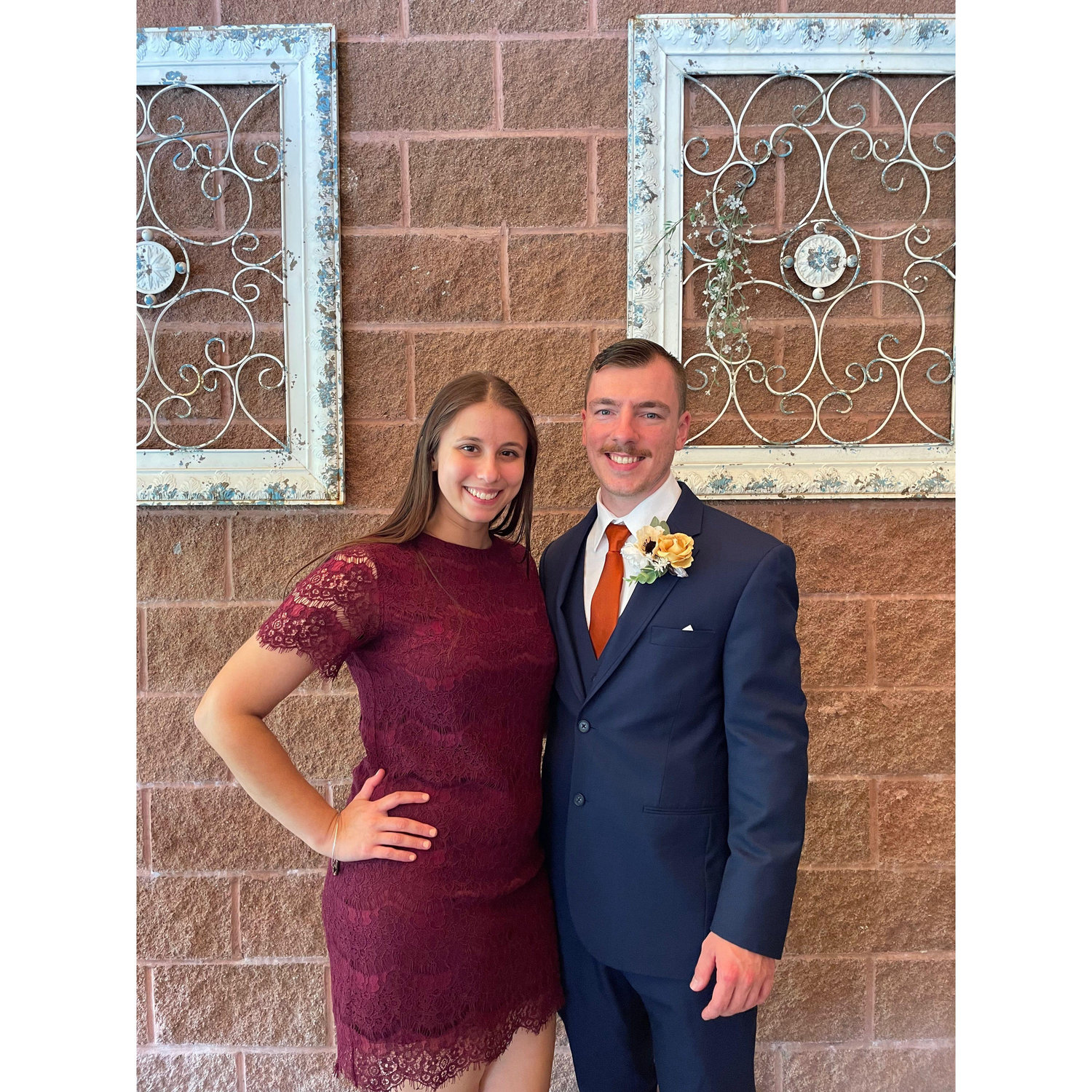 Ryan and Marissa's wedding in September 2022