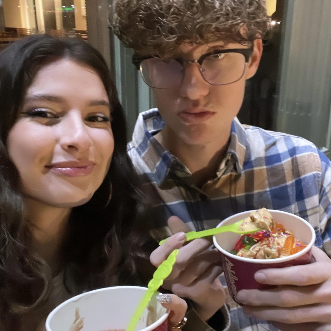 Our first date!