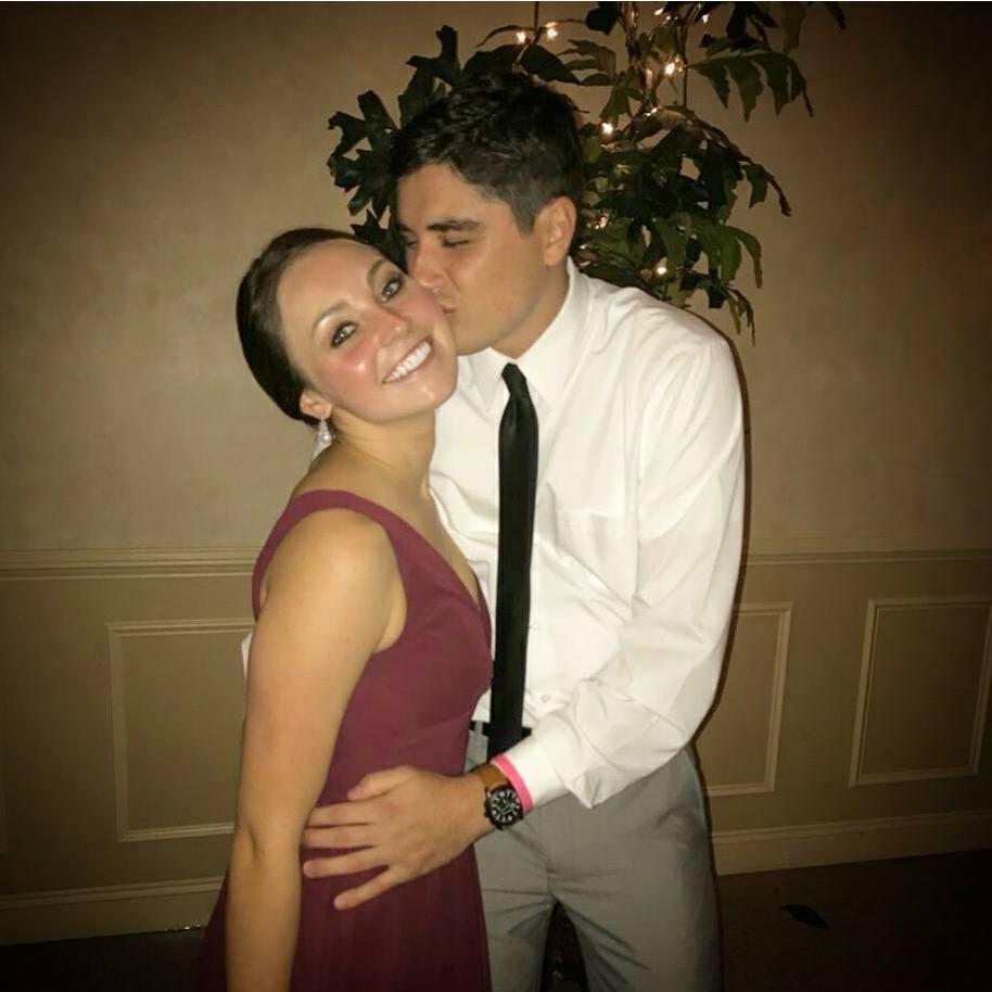 Our first wedding together!