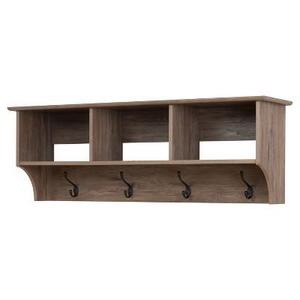 Douglas 48" Hanging Entryway Shelf - Drifted Gray - Prepac