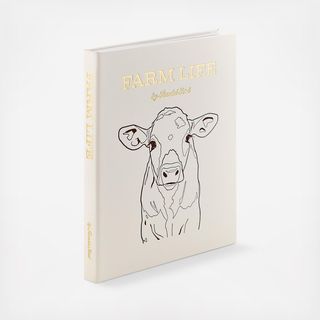 Farm Life: A Collection of Animal Portraits Leather Bound Book