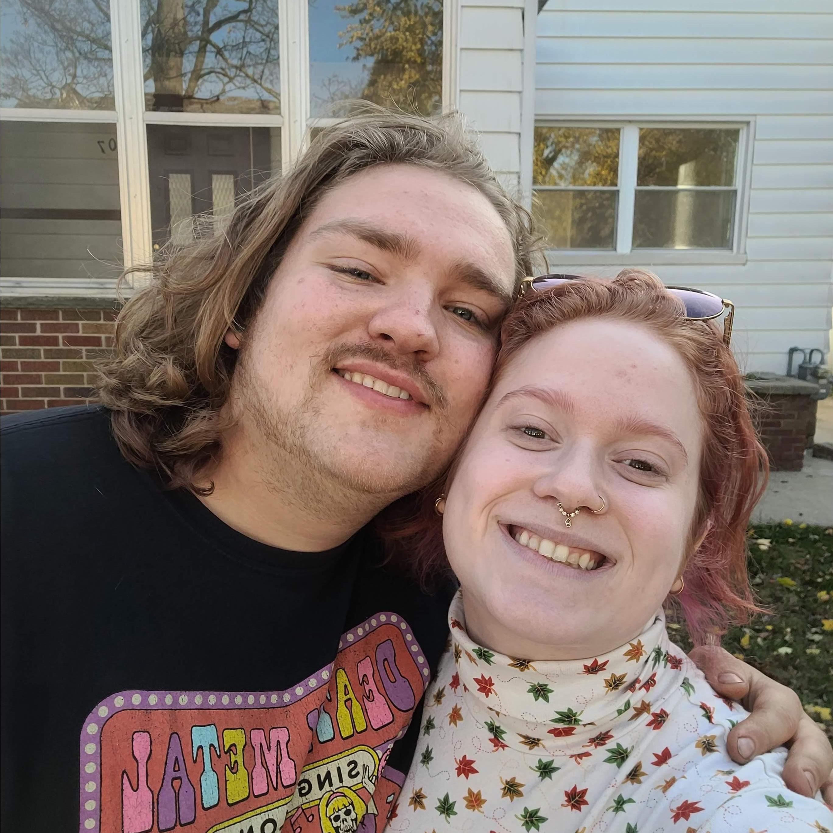 When we first became homeowners!