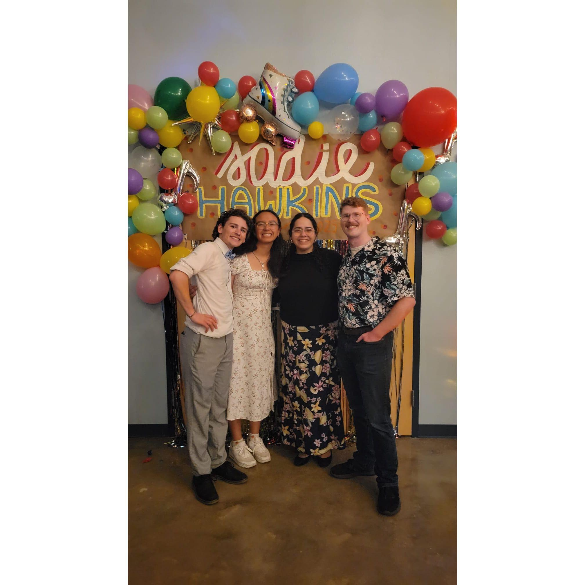 St. Mary's Sadie Hawkin's/Senior Send-off - with Eli and Nicole!