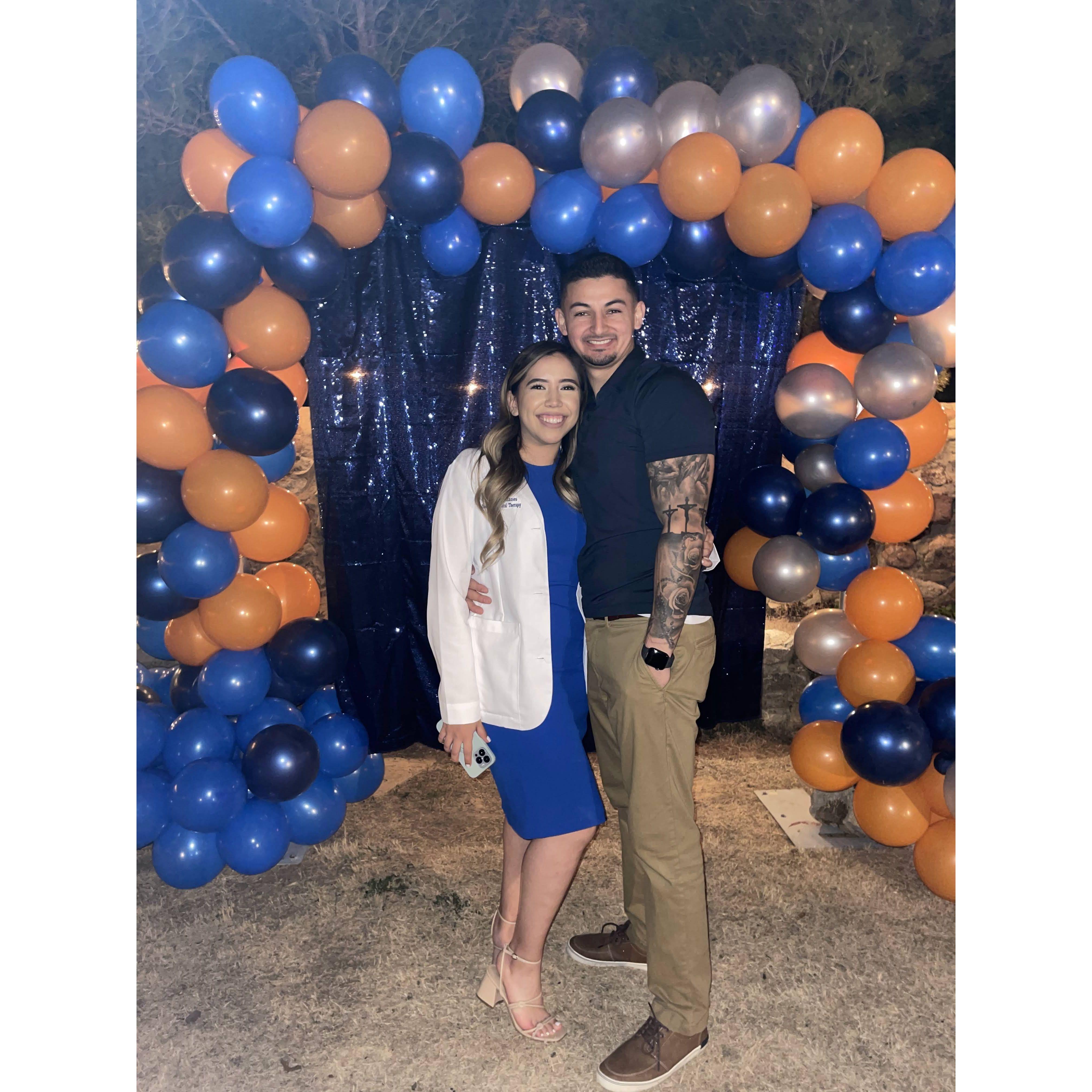 Bianca's white coat ceremony!