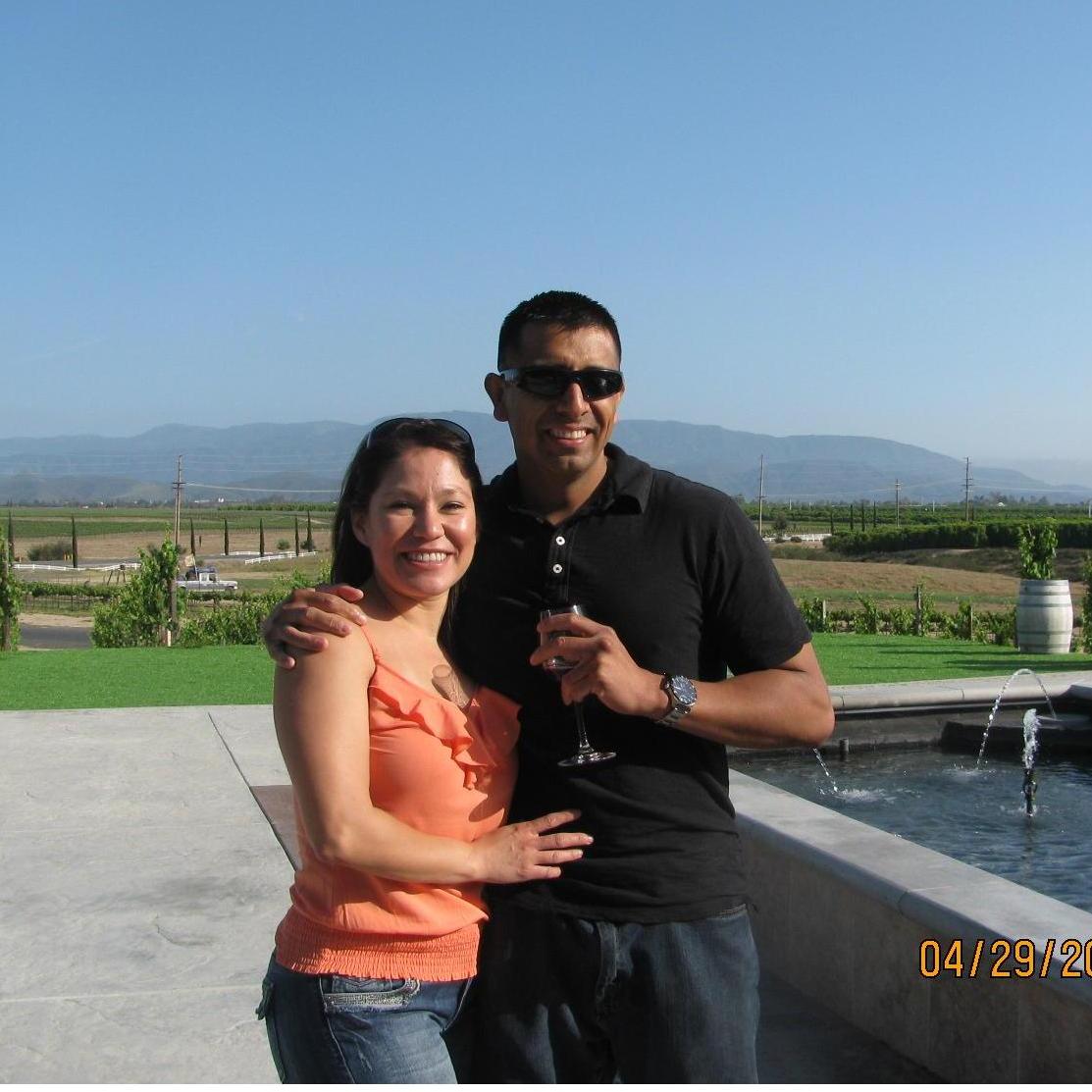 Out at the wineries.