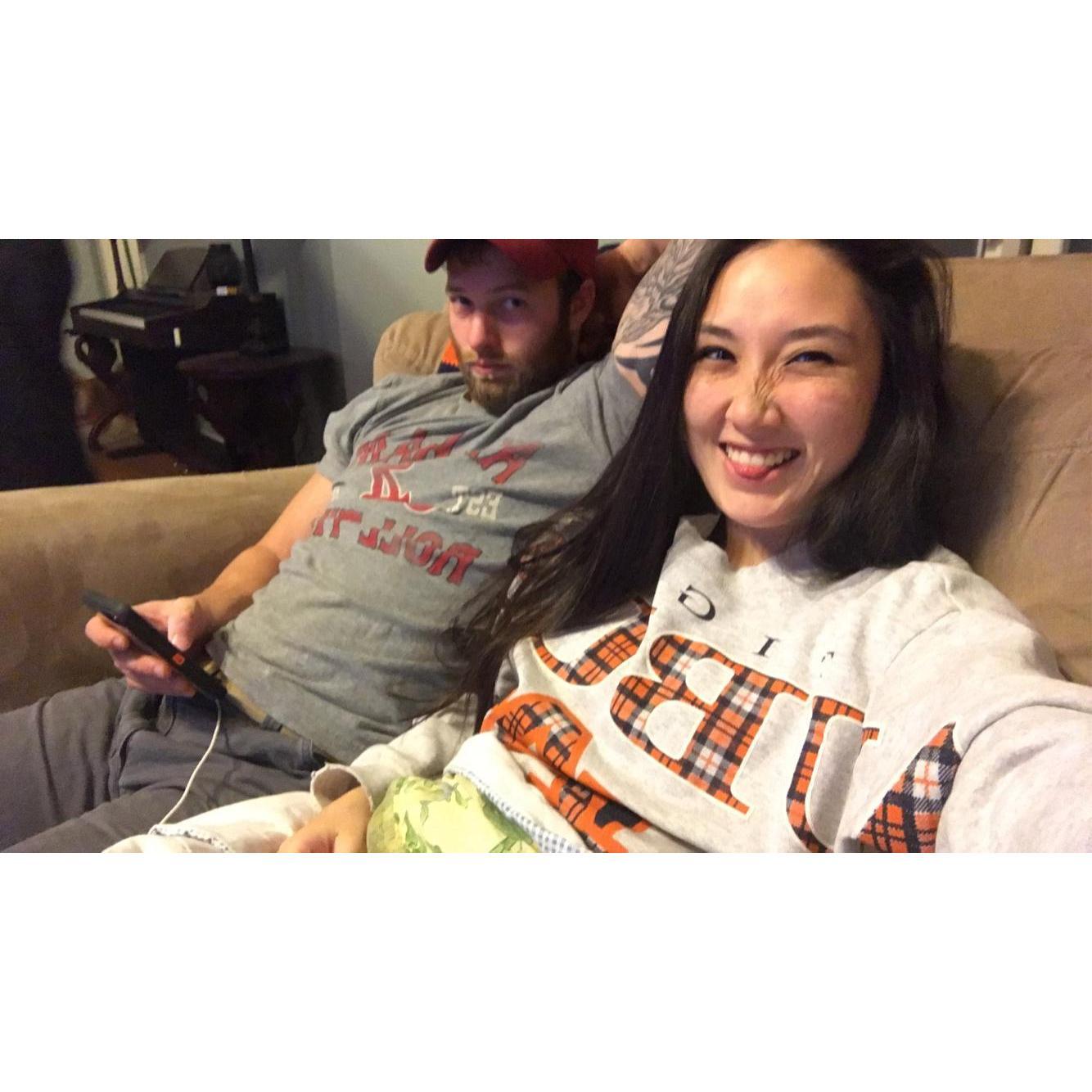 Our first Iron Bowl. Auburn won by the way ;)
