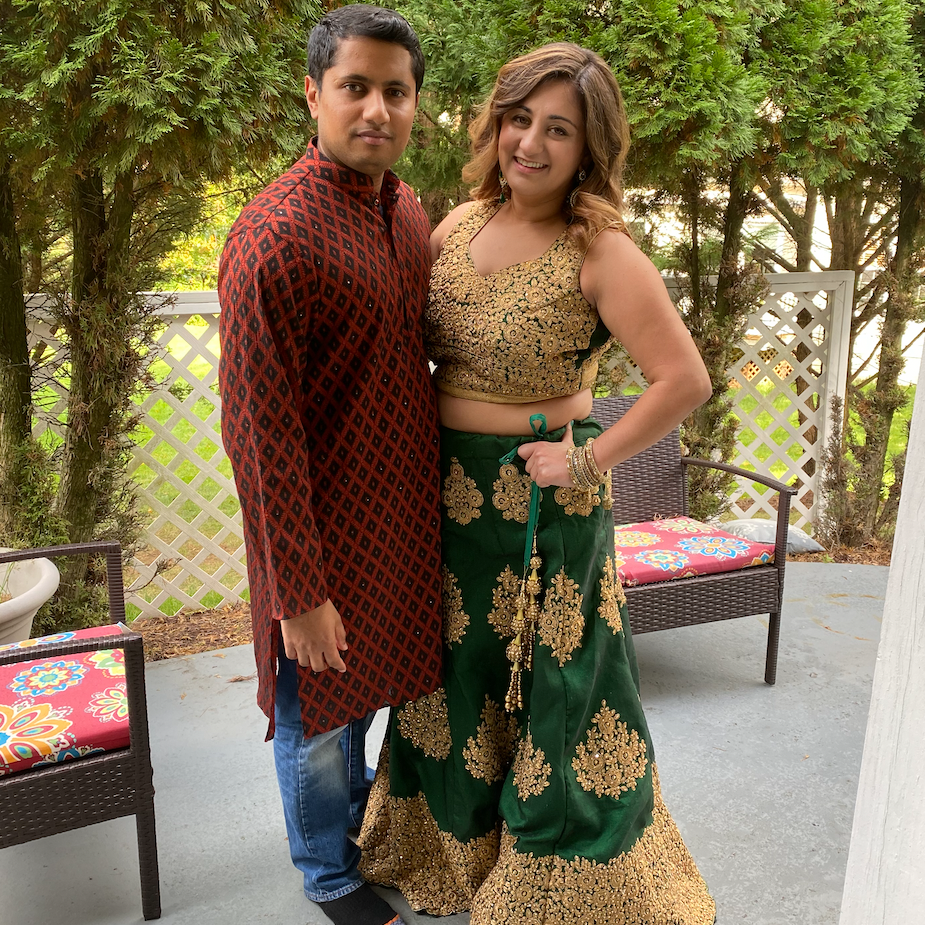 Always ready to have some wedding fun!
