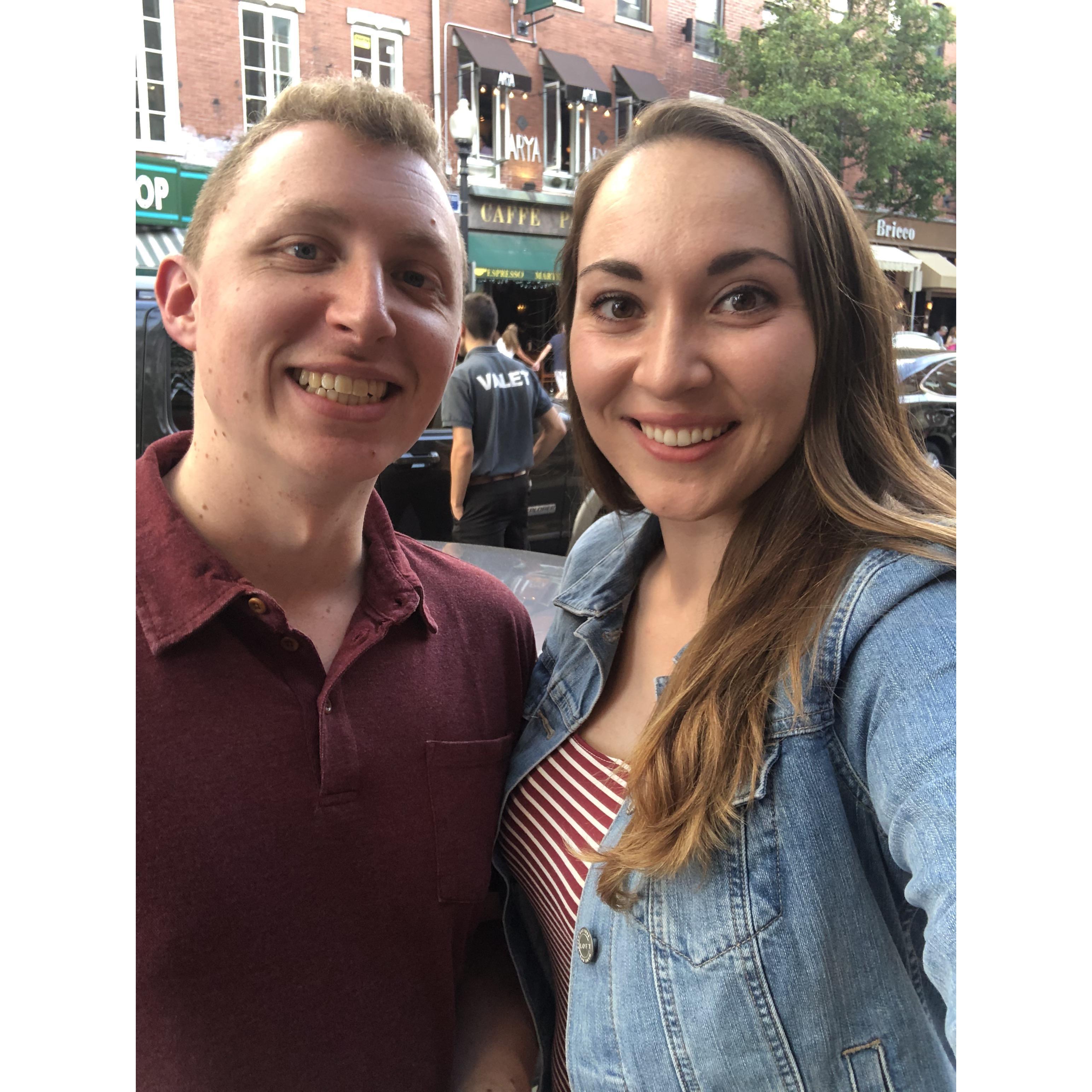 Date night in Boston, June 2019