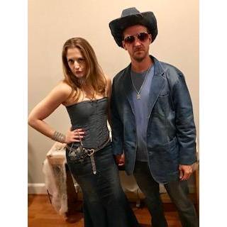 Halloween 2018 - Britney and Justin in Canadian Tuxedos