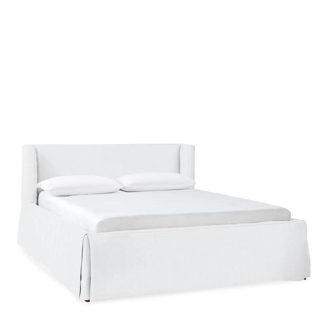 Broderick Slipcovered Bed