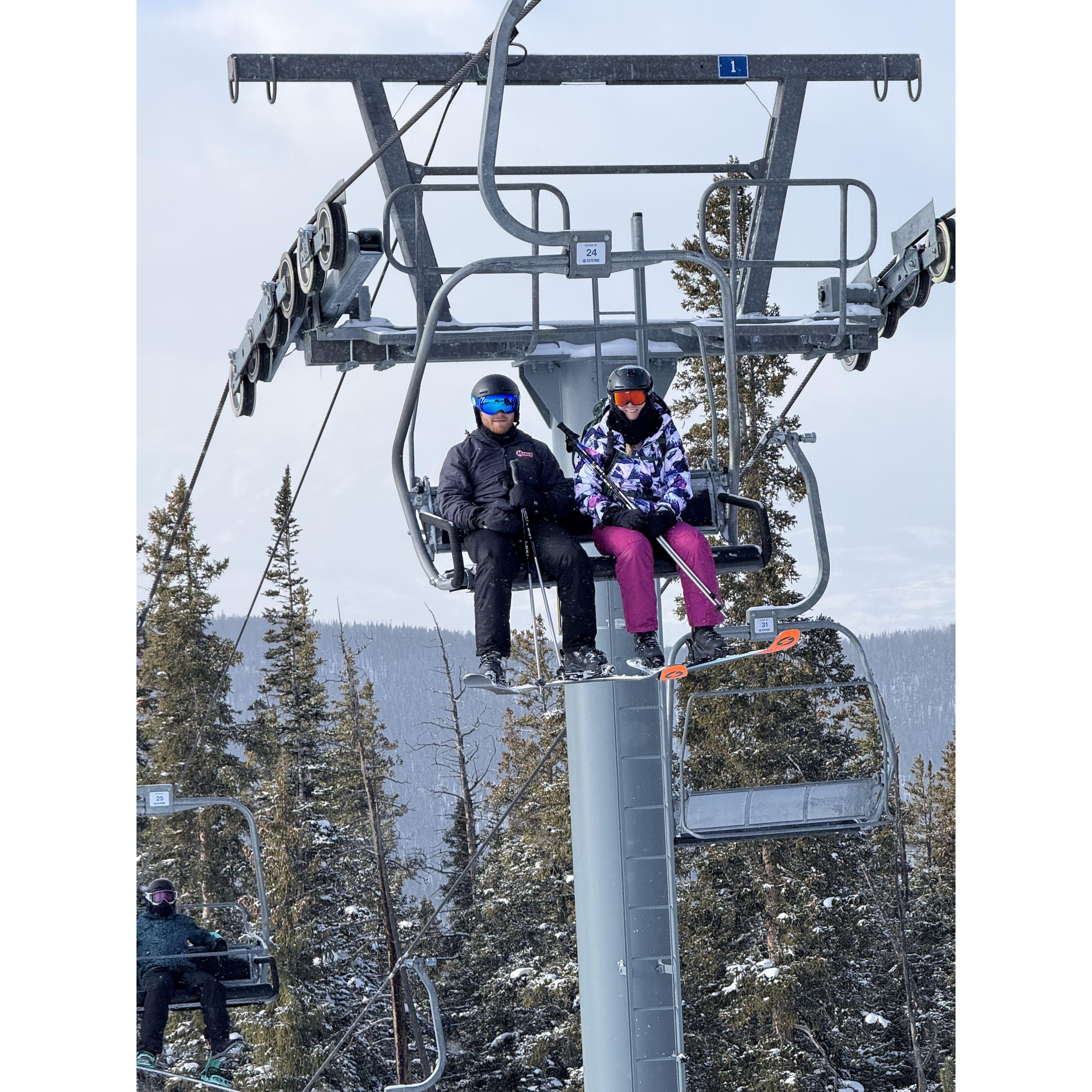 Another winter trip, where Joe learned how to ski! (January 2025)