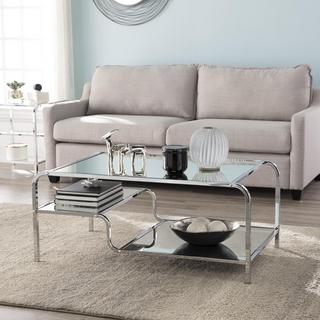Vynnia Mirrored Cocktail Table