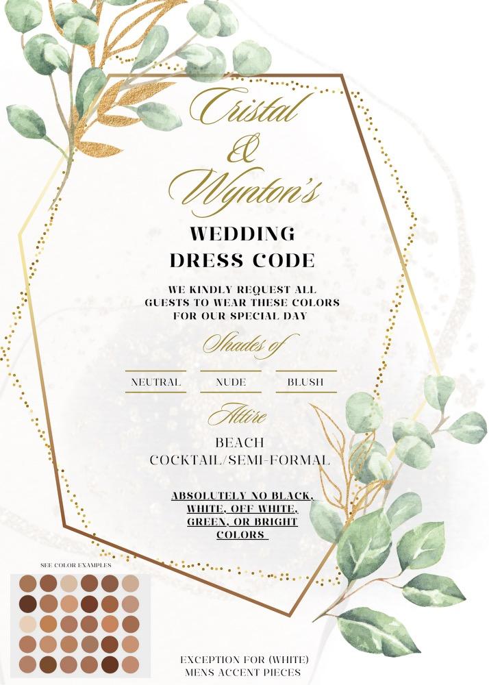 The Wedding Website of Cristal Johnson and Wynton Jones