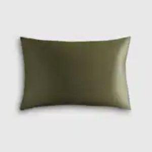 100% Mulberry Silk Pillowcase (King) in Dusty Olive