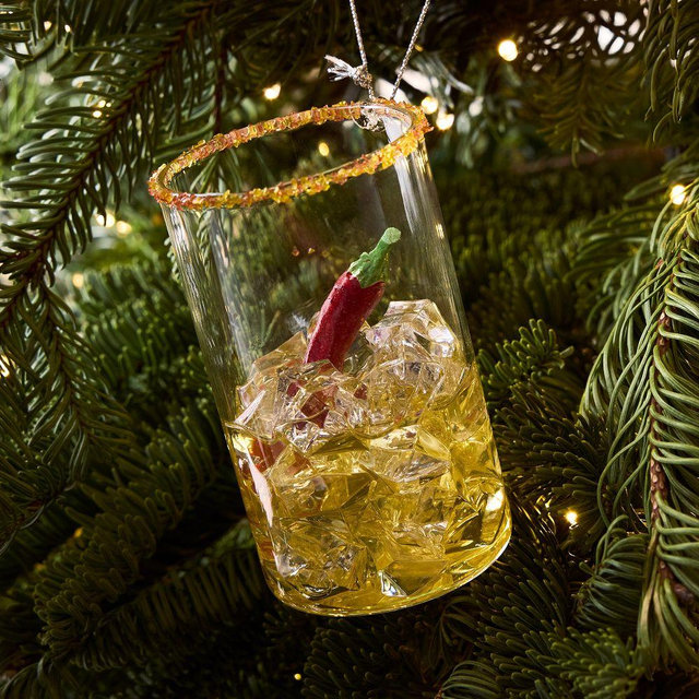 Tropical Cocktail Ornaments Spicy Margarita