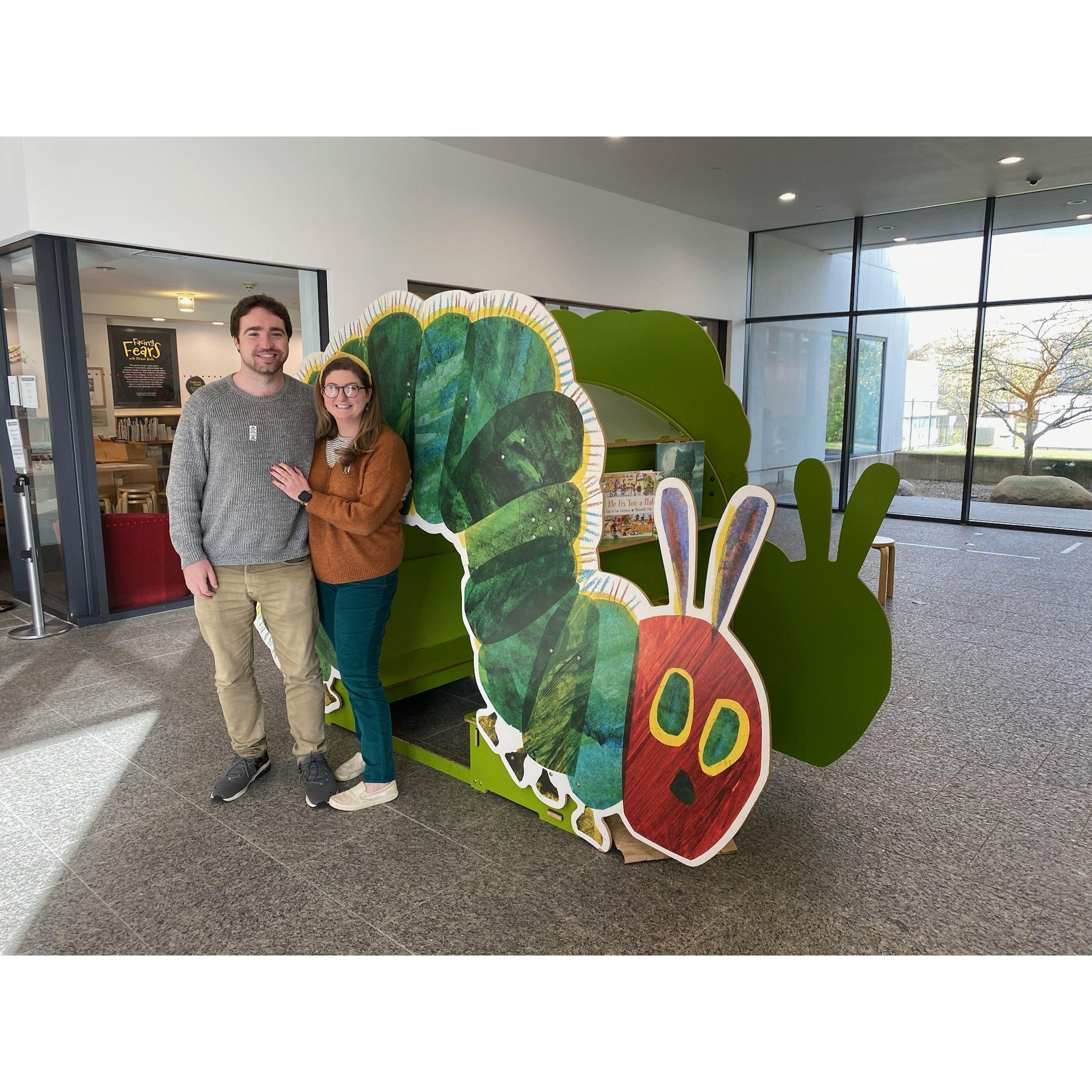 We are, like the caterpillar, very hungry