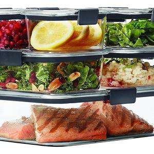 Rubbermaid Brilliance Food Storage Container, 14-Piece Set 1977447