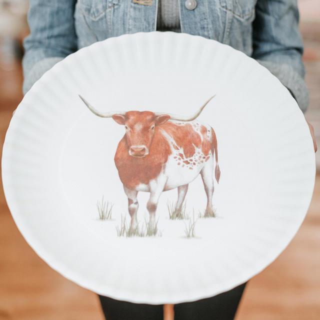 Longhorn Platter