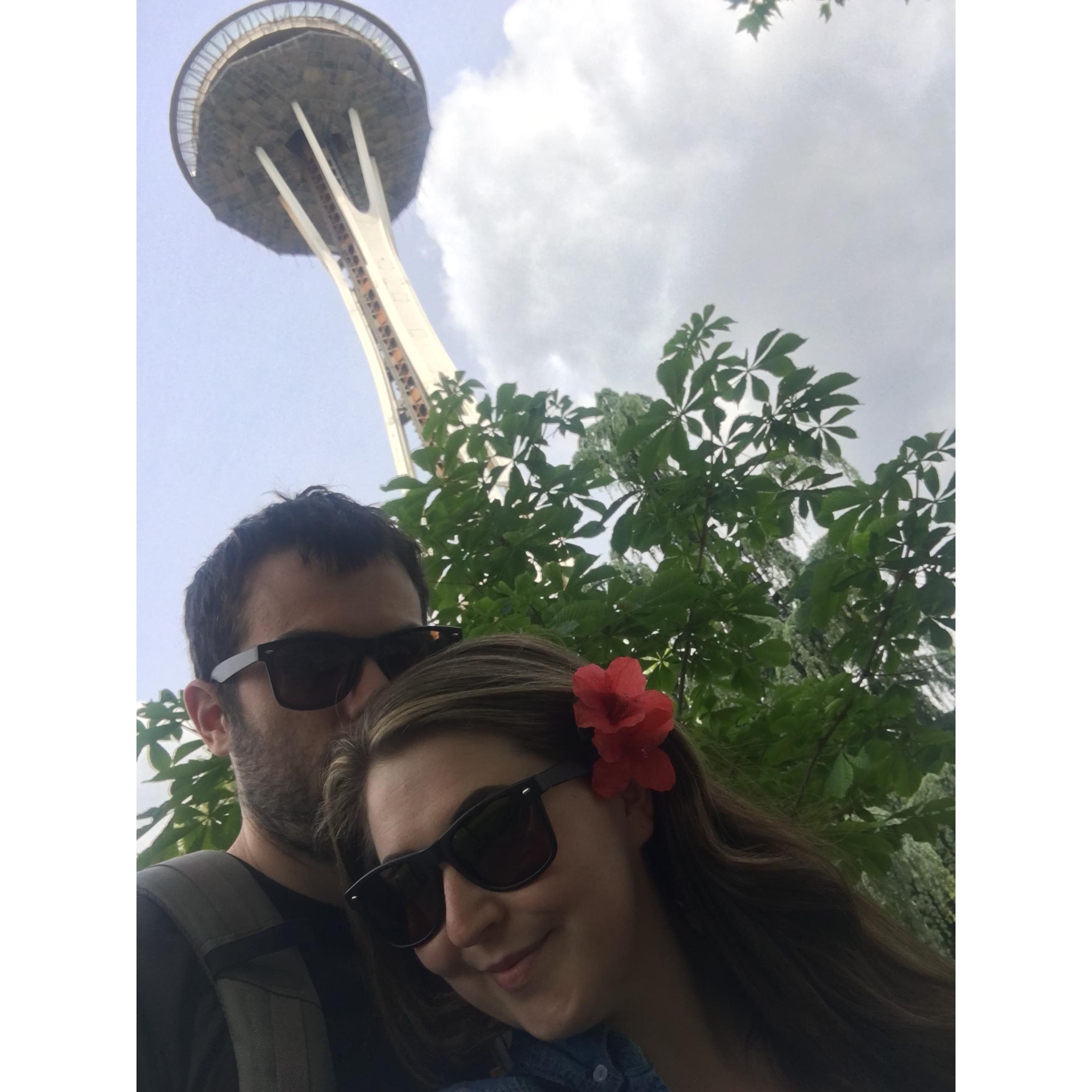 Damien and Sarah in Seattle (May 26th, 2018)