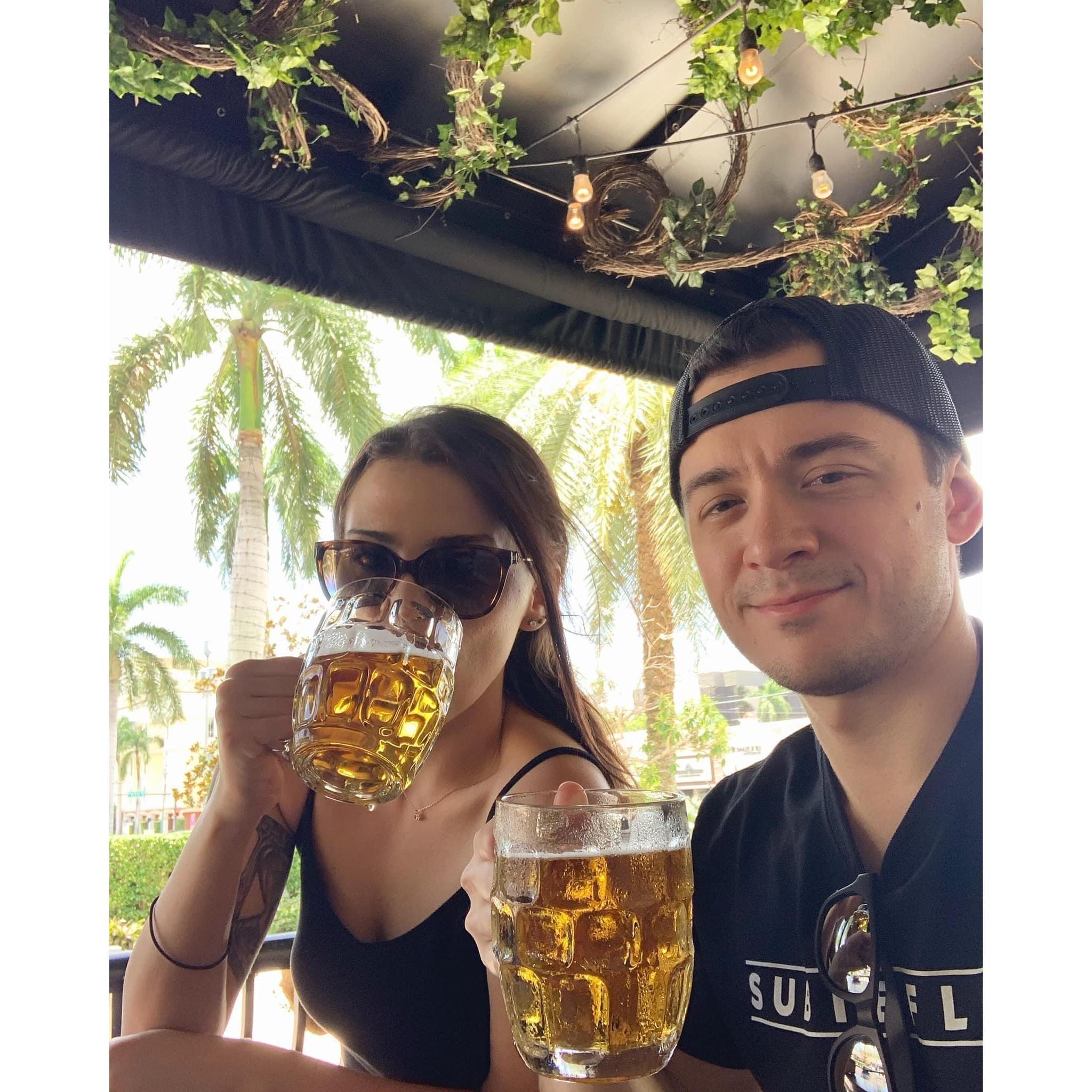 Das Biergarten. Boca Raton, FL 2020
