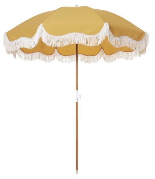The Holiday Beach Umbrella - Vintage Gold