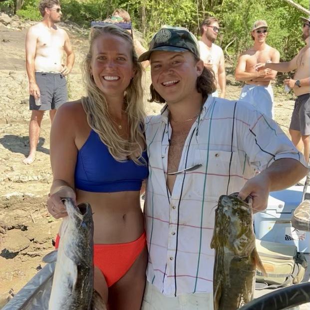 First July 4th together, on the Mississippi