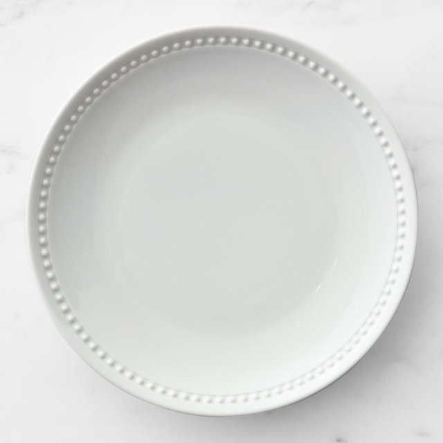 Pillivuyt Beaded Coupe Dinner Plate, Each