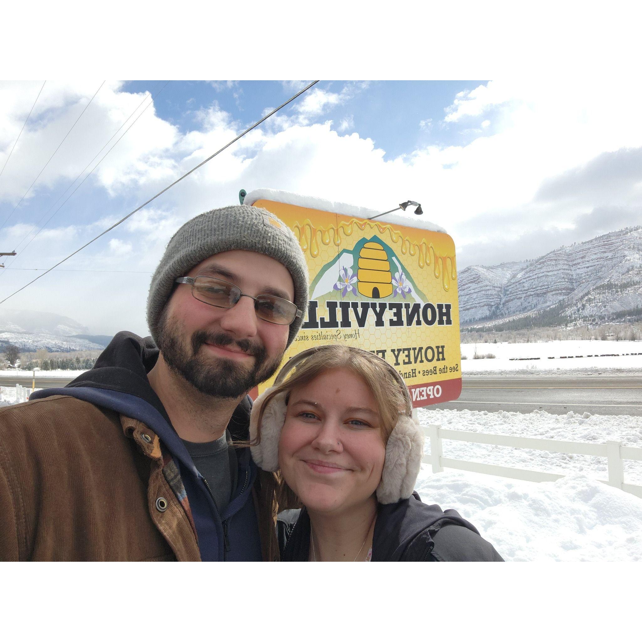 Shortly before Josh asked Emma to marry him!