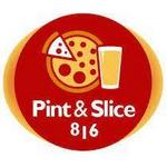 Pint and Slice Alley Purple Mural