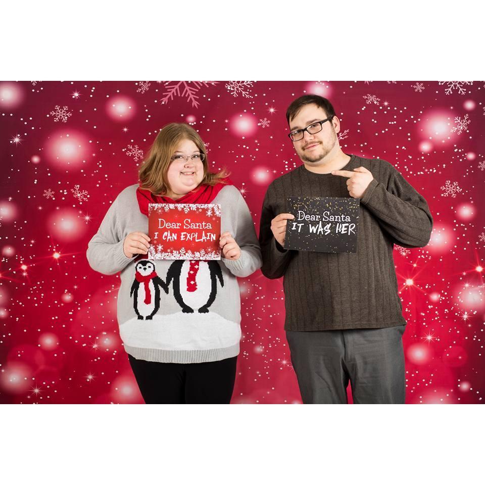 Our first Christmas together -- 2017!