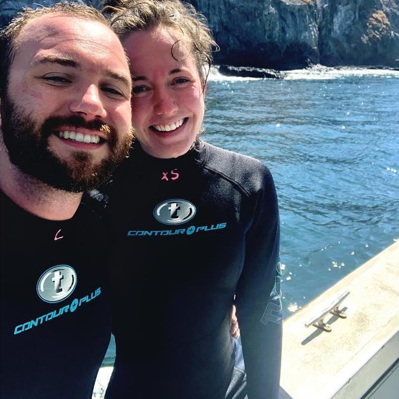 First scuba dive together