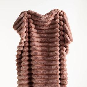 Tipped Puffer Faux Fur Throw Blanket