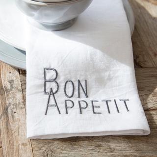Bon Appetit Napkin, Set of 4