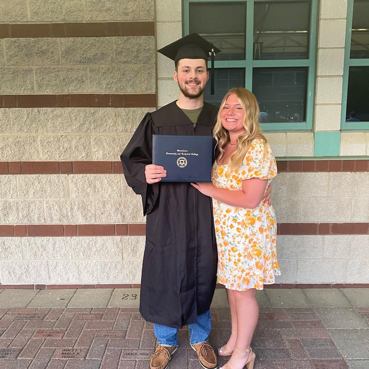 Cameron’s graduation from OCTC in May of 2022