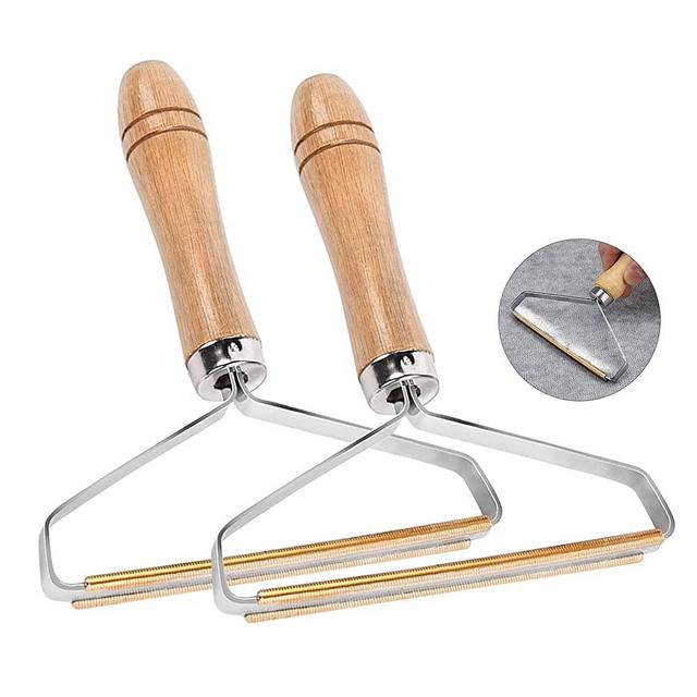 Lint Cleaner Pro,Uproot Lint Cleaner,2 Pack Reusable Double Sided Lint Remover Lint Cleaner for Removing Lint Pet Hair Dust in Clothes and Furniture